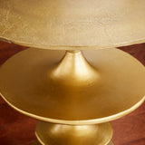 Aged Brass Eros Table