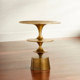 Aged Brass Eros Table