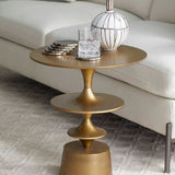 Aged Brass Eros Table