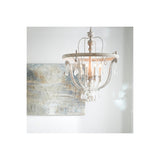 Weathered Grey Bayou Chandelier