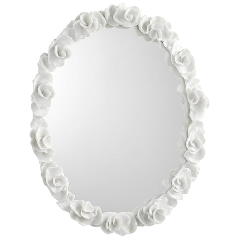 White Gardenia Mirror