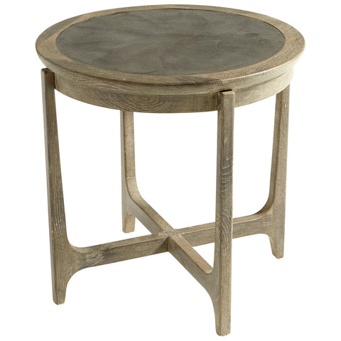 Weathered Oak Ostia Side Table