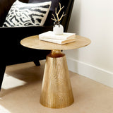 Brass Oregonia Side Table