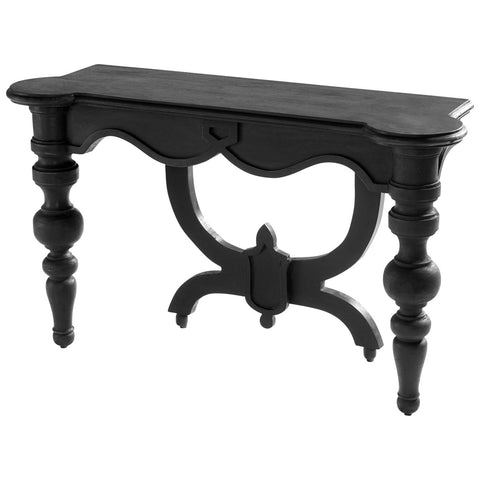 Black Lacroix Console Table