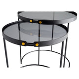 Graphite Flat Bow Tie Tables