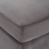 Grey Sovente Ottoman