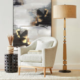 Tan Adonis Floor Lamp