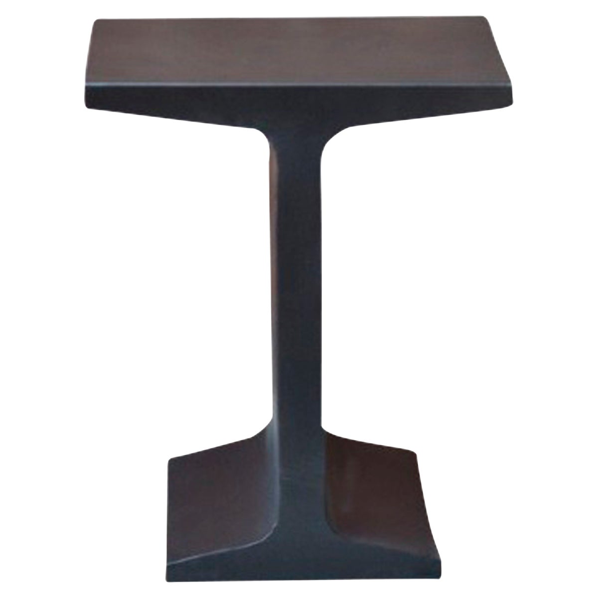 Black Anvil Side Table