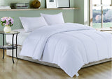 White Medium Weight Hypoallergenic Twin Down Alternative Comforter Duvet Insert