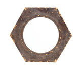 Bronze Hexagon Accent Mirror