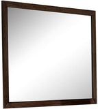 Espresso Wooden Rectangular Vanity Mirror