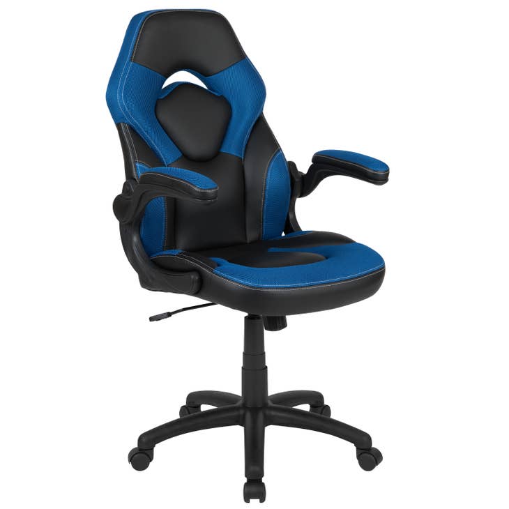 High Back Black/Blue Racing Ergonomic Gaming Chair