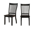 22 X 24 X 39 Black - Side Chair  (Set-2)