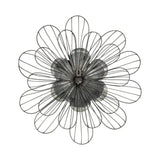 Well-Crafted Galvanized Daisy Metal Wall Decor