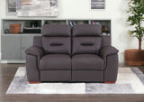 41" Brown Fascinating Leather Reclining Chair