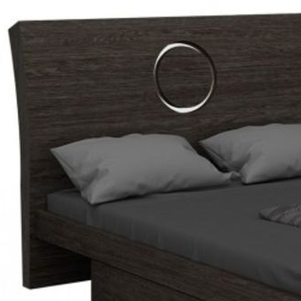 Queen Gray Bed