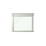 42" Silver Framed Dresser Mirror