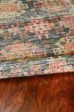 2'X4' Charcoal Hand Woven Traditional Indoor Accent Rug