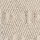 8' X 10'  Wool Ivory  Area Rug