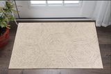 8' X 10'  Wool Ivory  Area Rug