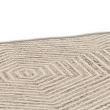 8' X 10'  Wool Ivory  Area Rug