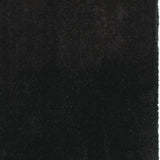 8' Espresso Brown Round Indoor Shag Rug