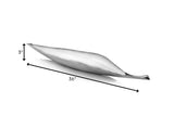 7.5" X 36" X 3" Buffed Tip Long Leaf Tray