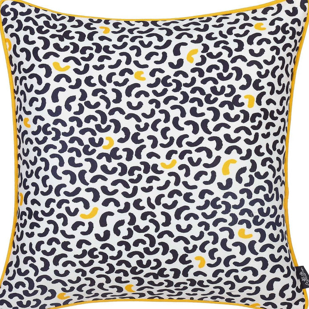 18"X18" Memphis Printed Decorative Throw Pillow Cover Pillowcase