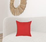 Gold And Red Wide Stripe Decorative Throw Pillow Cover.