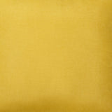 Set Of Two Yellow Brushed Twill Decorative Throw Pillow Covers