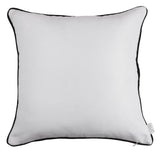 Black And White Happy Just Do Your Best Throw Pillow Cove