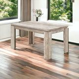 36" Taupe Dining Table