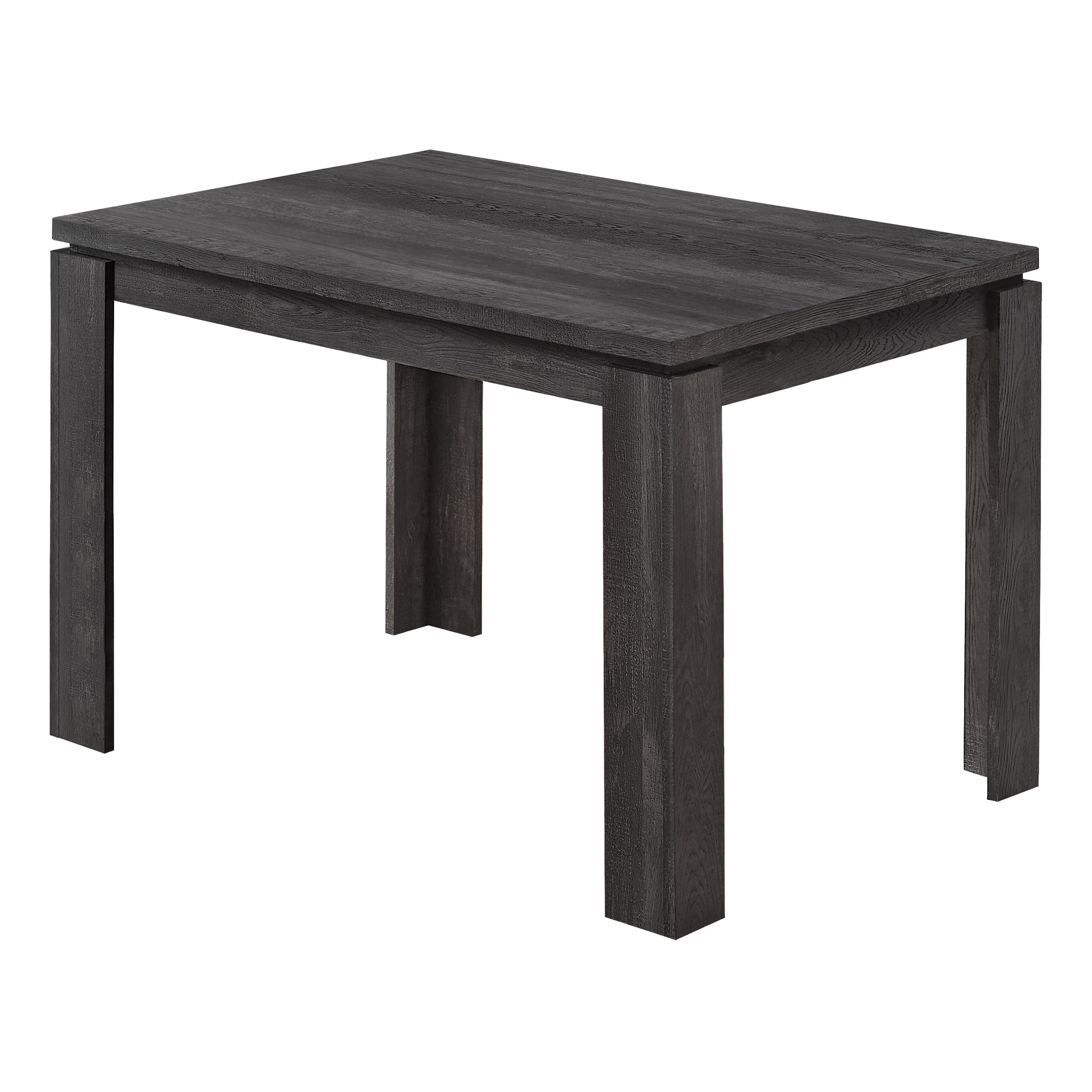 47" Black Dining Table