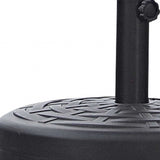 18 X 18 X 5 Black Water Injection Umbrella Base