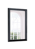 Black Rectangle Accent Mirror