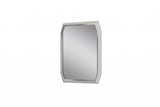 Taupe Octagon Accent Glass Mirror