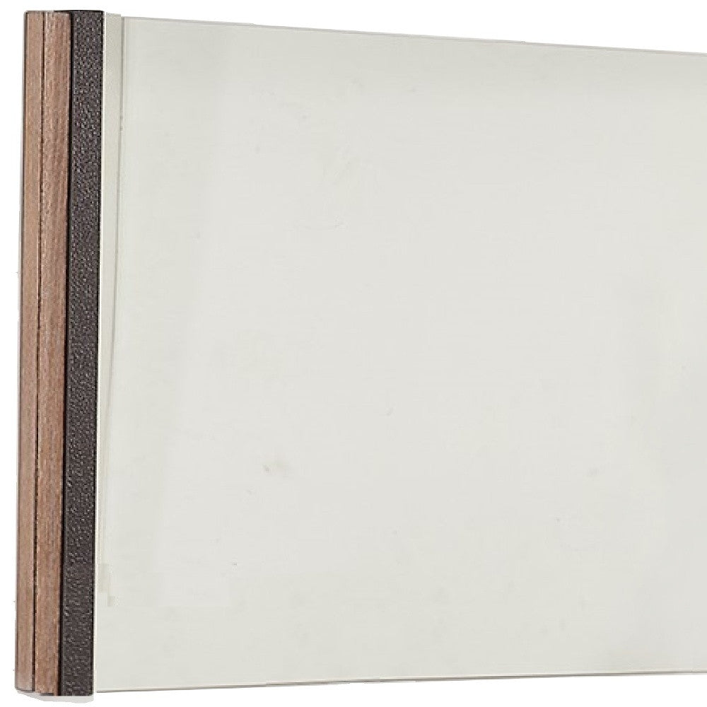 Natural Rectangle Accent Mirror