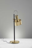 23" Gold Metal Desk Table Lamp