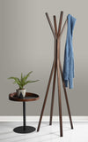 16.5" X 16.5" X 68.25" Natural  Coat Rack