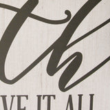 Together We Have It All Oversized Wall Art