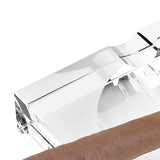 7 Hand Crafted Square Crystal Cigar Ash Tray