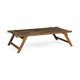 Rectangular Naturally Finished Reclaimed Wood Coffee Table
