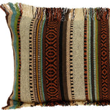 Bohemian Fringe Throw Pillow