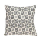 Neutral Grey Mosaic Throw Pillow