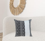 Black And White Modern Throw Pillow