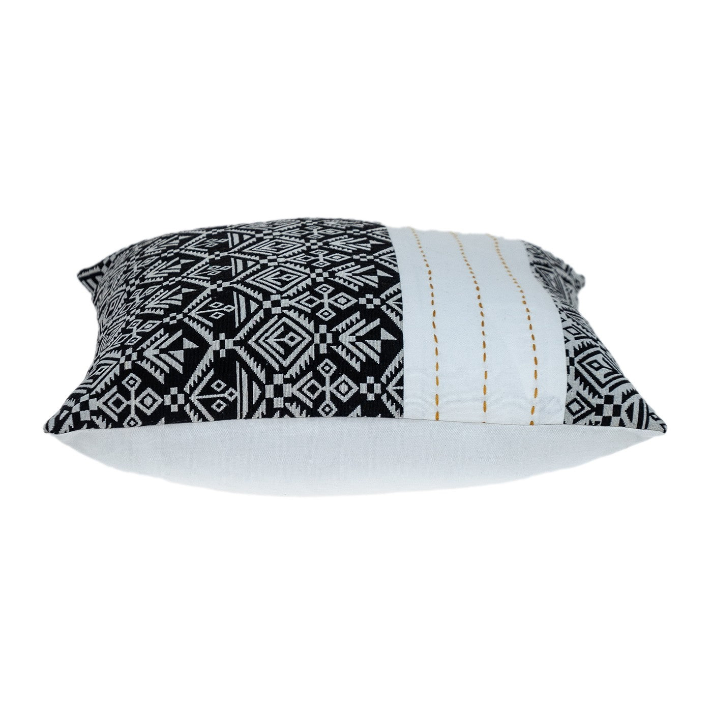 Black And White Modern Throw Pillow