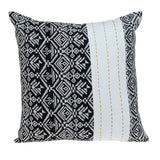 Black And White Modern Throw Pillow