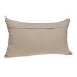 Sandy Beige Textured Throw Pillow