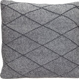 Ash Diamond Throw Pillow