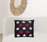 Americana Stars Throw Pillow